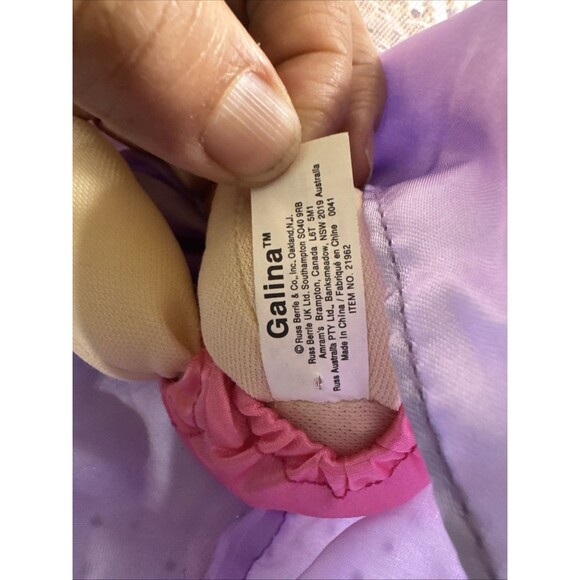 Beautiful Russ Berrie 16” plush Galina Doll - Picture 6 of 7